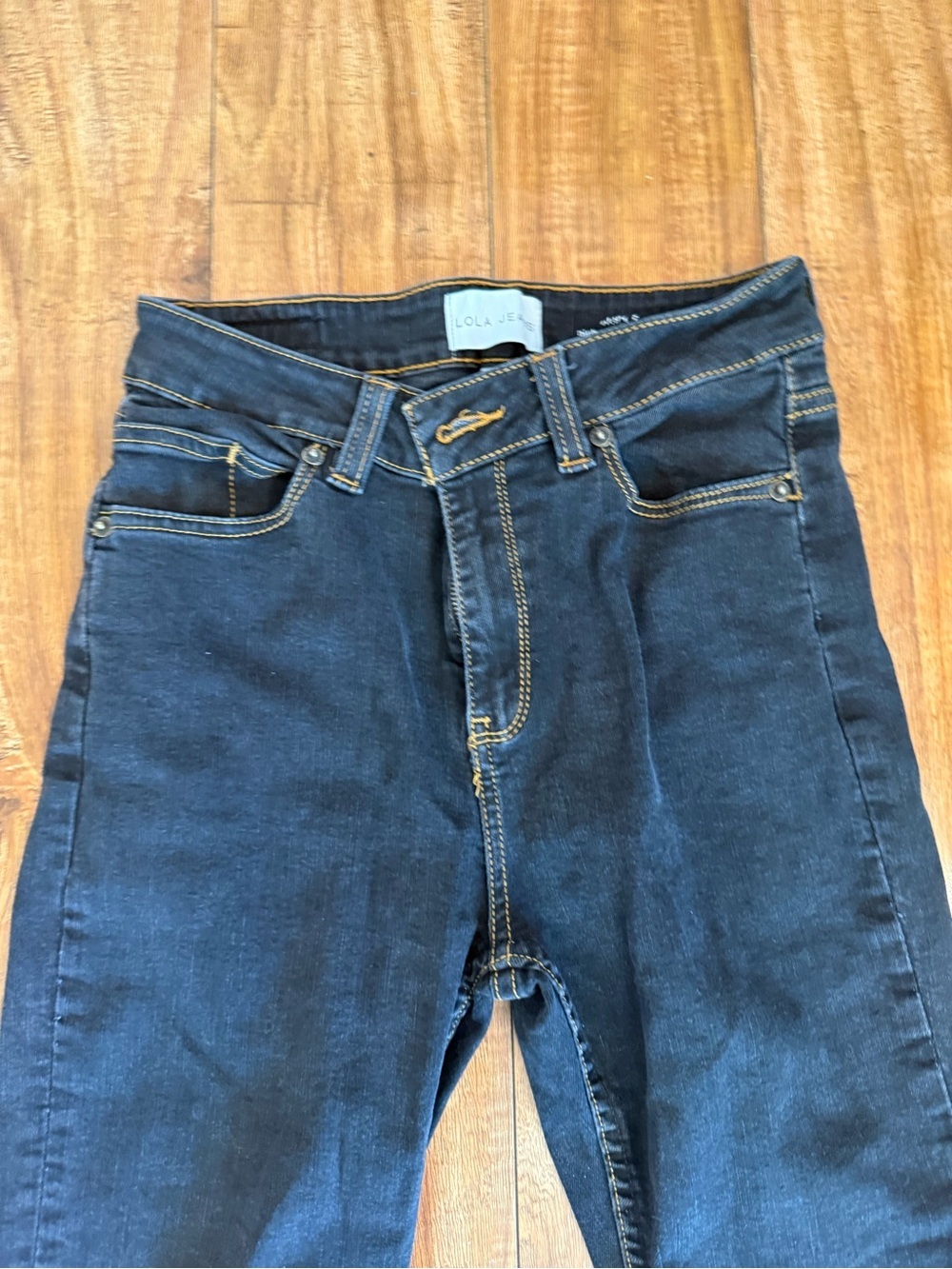 LOLA JEANS Women’s Alice Black High Rise Bootcut Flare Jeans Size 26 - Picture 8 of 11
